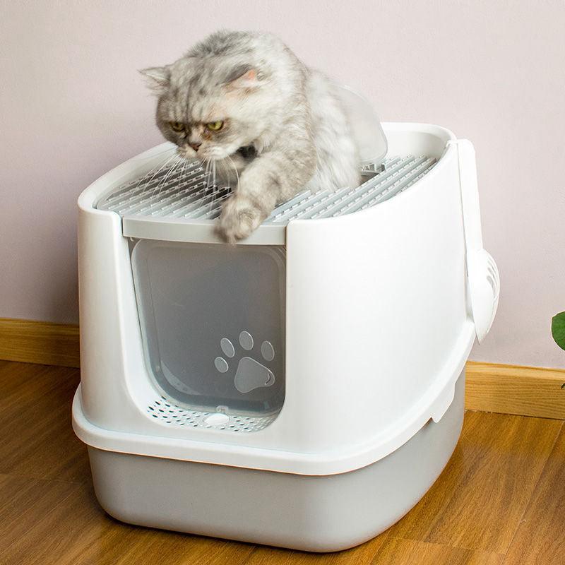 Anti-Splash Cat Litter Box