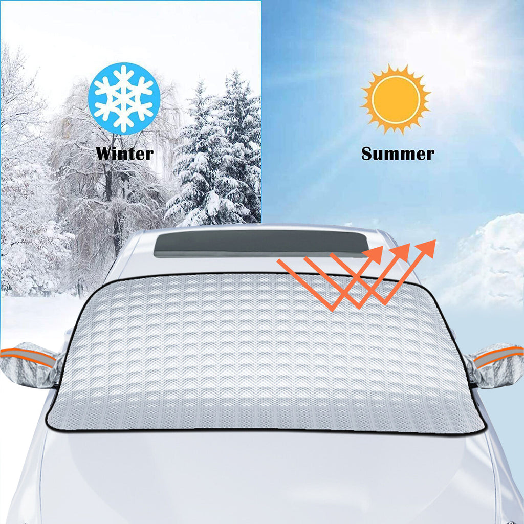 Magnetic Windshield Ice Cover
