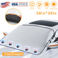 Magnetic Windshield Ice Cover