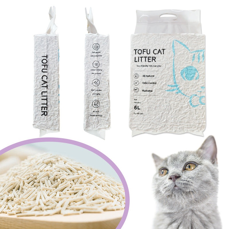 Non Tracking Tofu Cat Litter