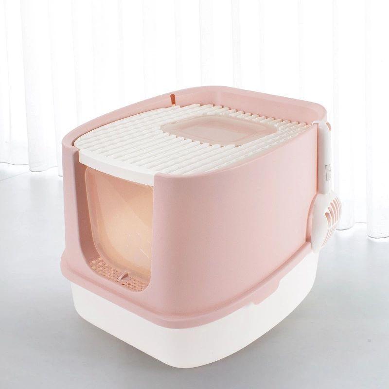 Anti-Splash Cat Litter Box