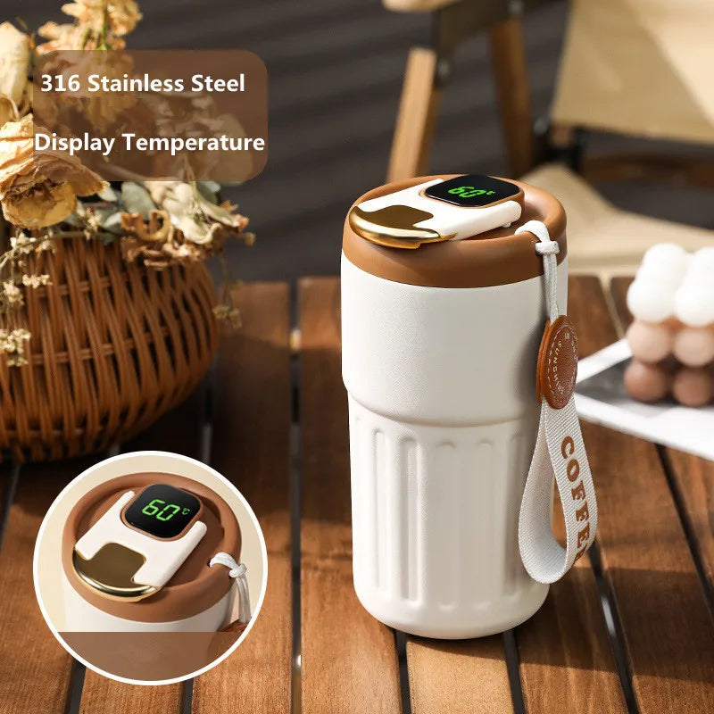 LED Temperature Display Cup