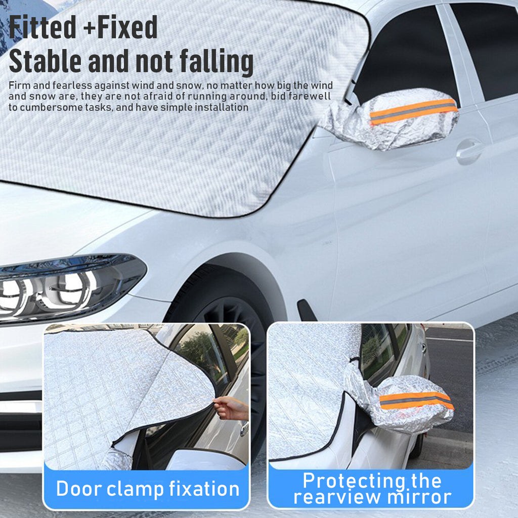 Magnetic Windshield Ice Cover