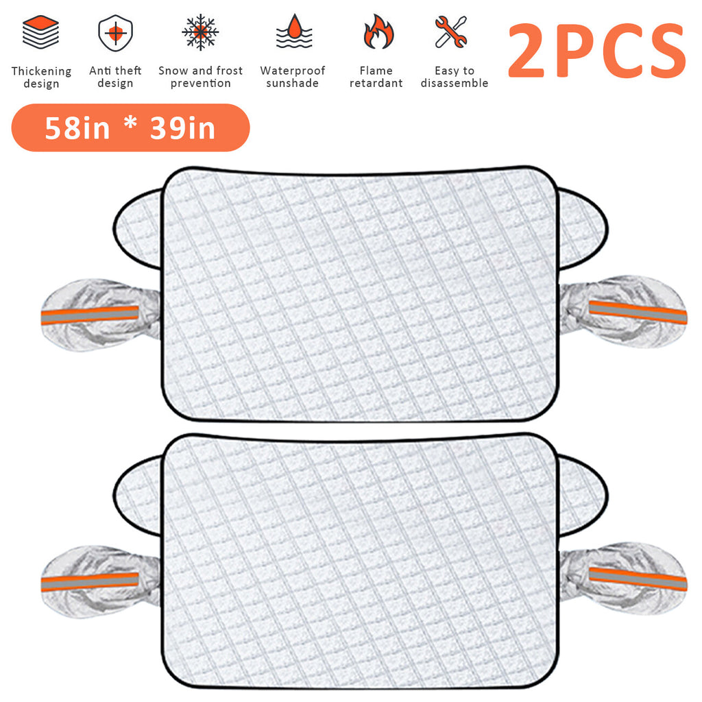 Magnetic Windshield Ice Cover