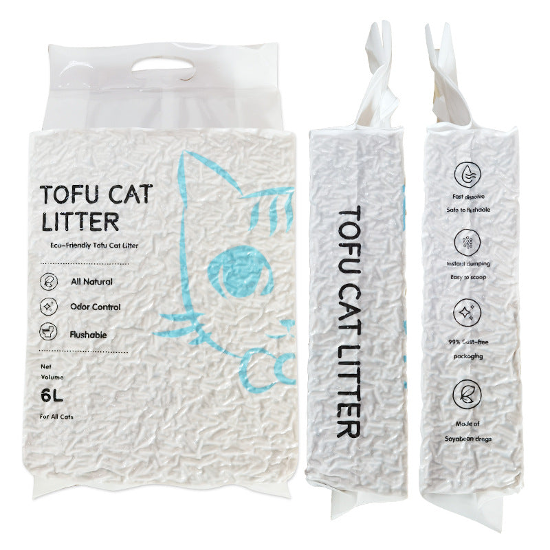 Non Tracking Tofu Cat Litter