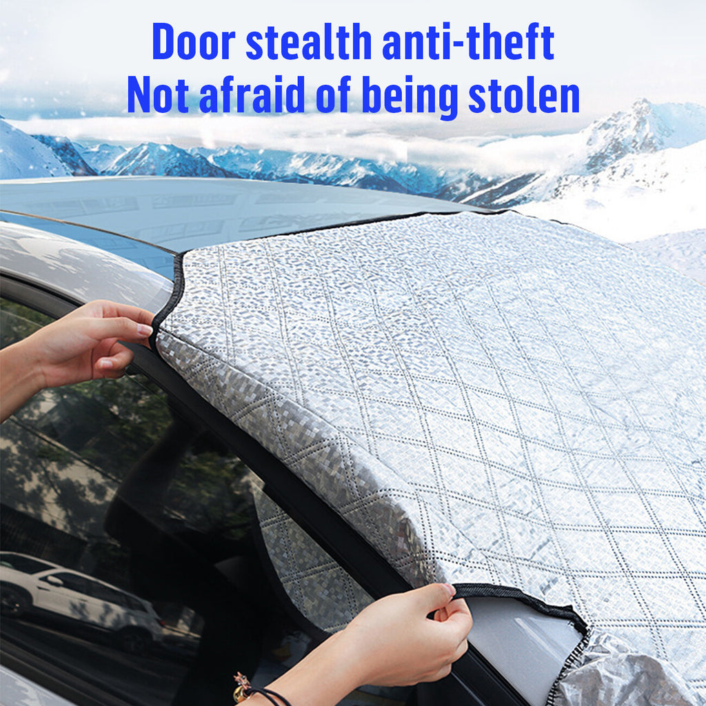 Magnetic Windshield Ice Cover